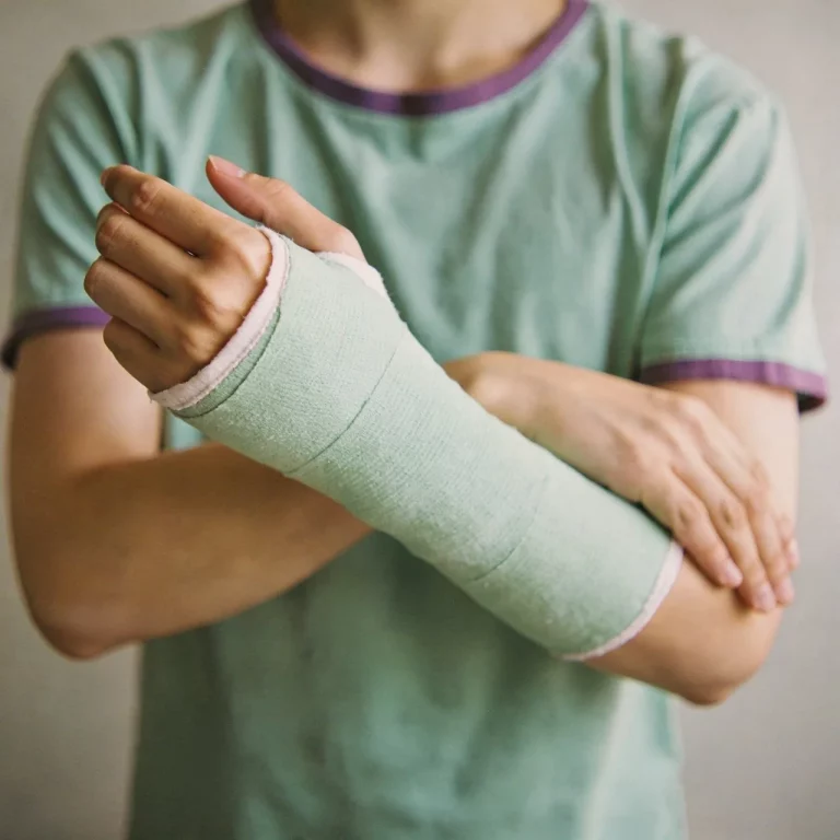 Osteopathische Behandlung einer Radiusköpfchenfraktur